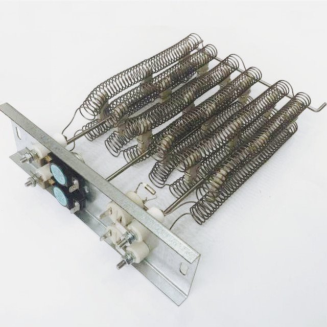 Elemente de încălzire cu aer cu serpentină deschisă